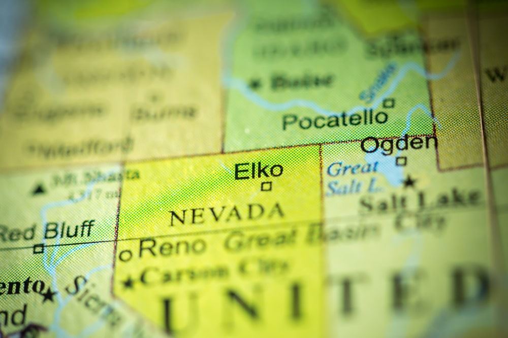 Nevada State Map